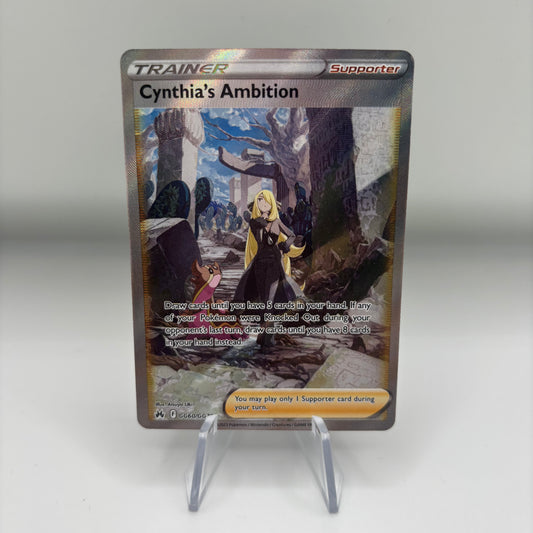 Cynthia's Ambition - Crown Zenith: Galarian Gallery Single Card