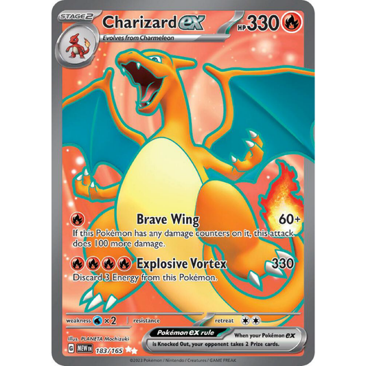 Charizard ex - 183/165 - SV: Scarlet & Violet 151 (MEW)
