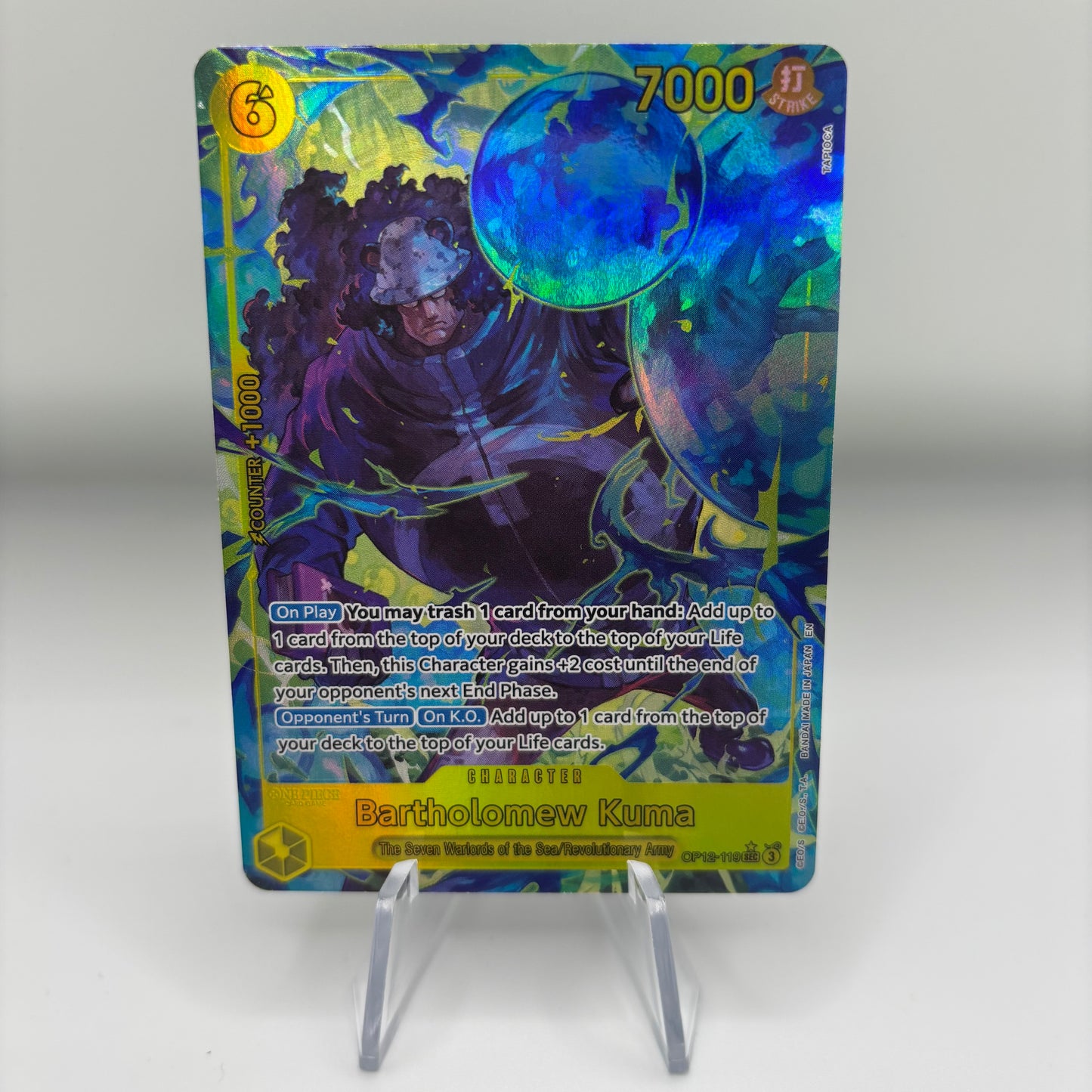 Bartholomew Kuma (Alternate Art) - Legacy of the Master Single Card