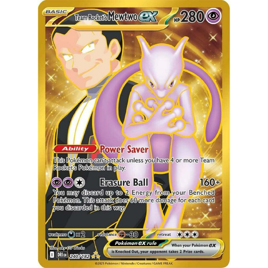 Team Rocket's Mewtwo ex - 240/182 - SV10: Destined Rivals