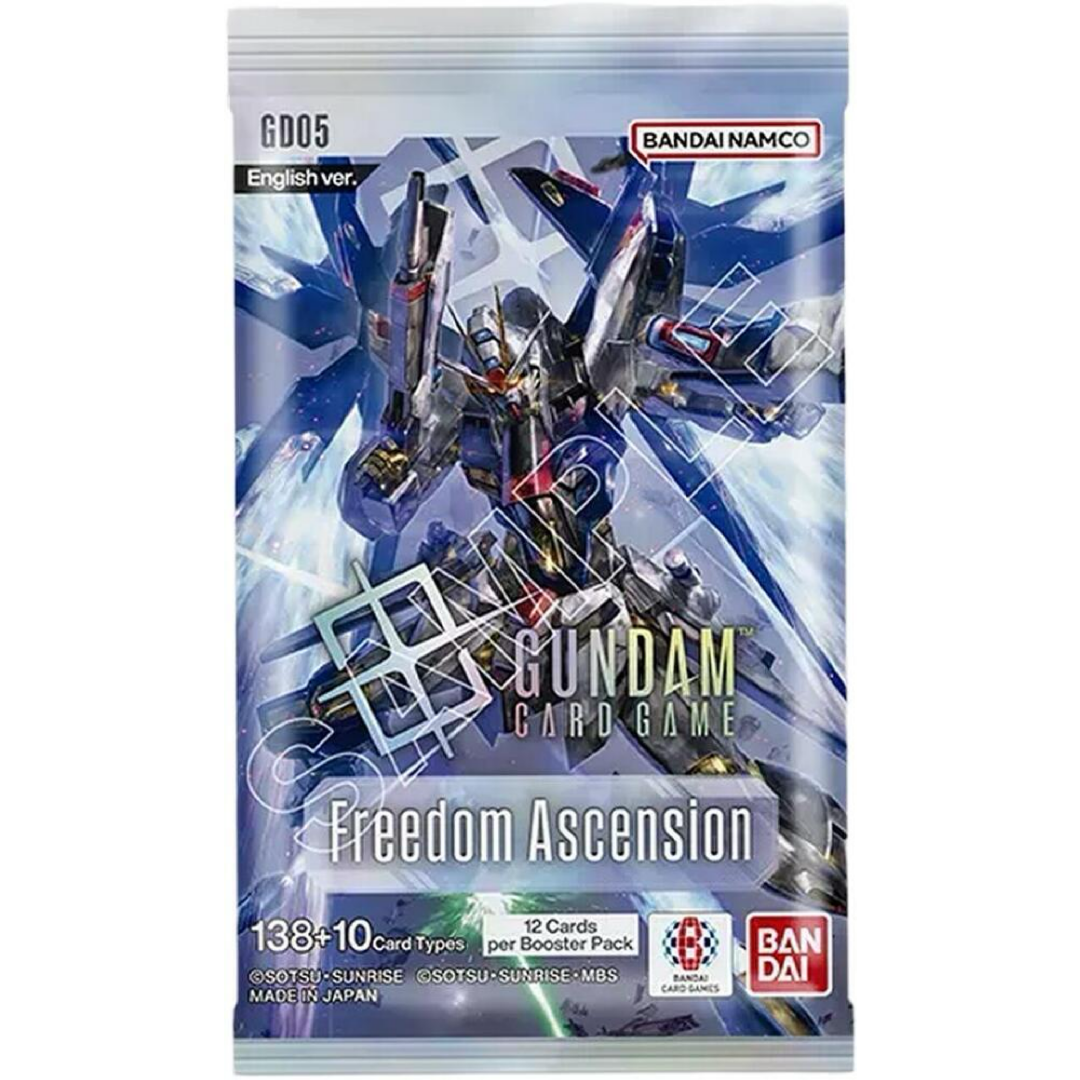 Gundam Card Game: Freedom Ascension GD05 Booster Pack
