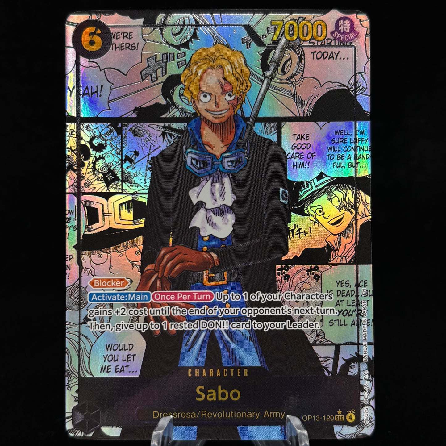 Sabo op13-120 Manga - Carrying On His Will Single Card