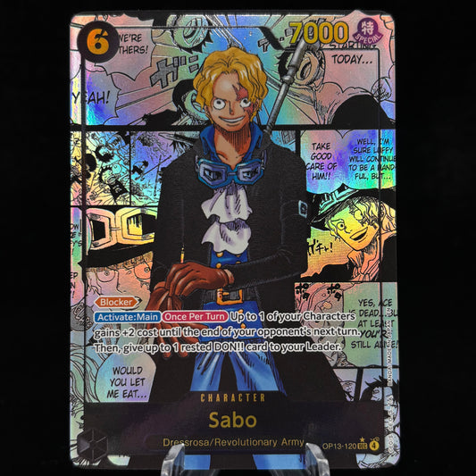 Sabo op13-120 Manga - Carrying On His Will Single Card