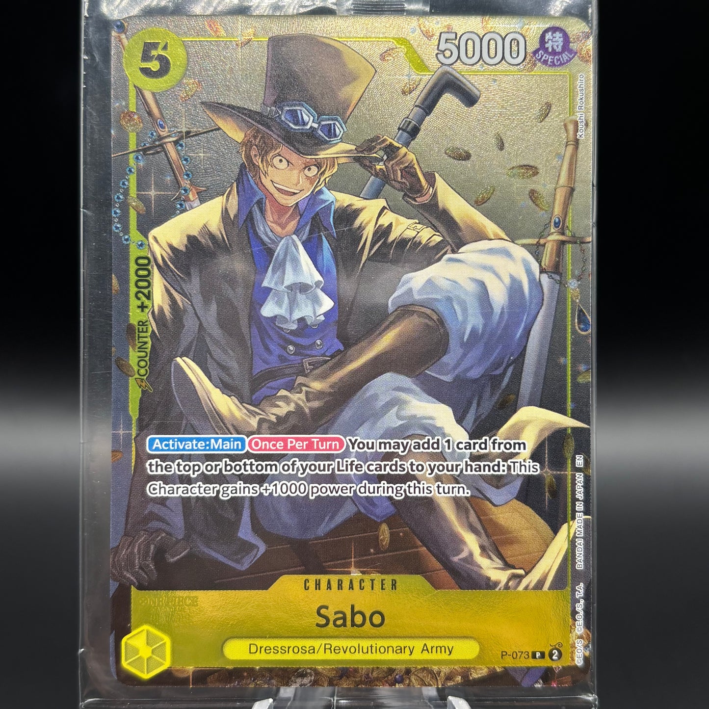 Sabo (Tin Pack Set Vol. 2) - One Piece PR Single Card *Sealed*
