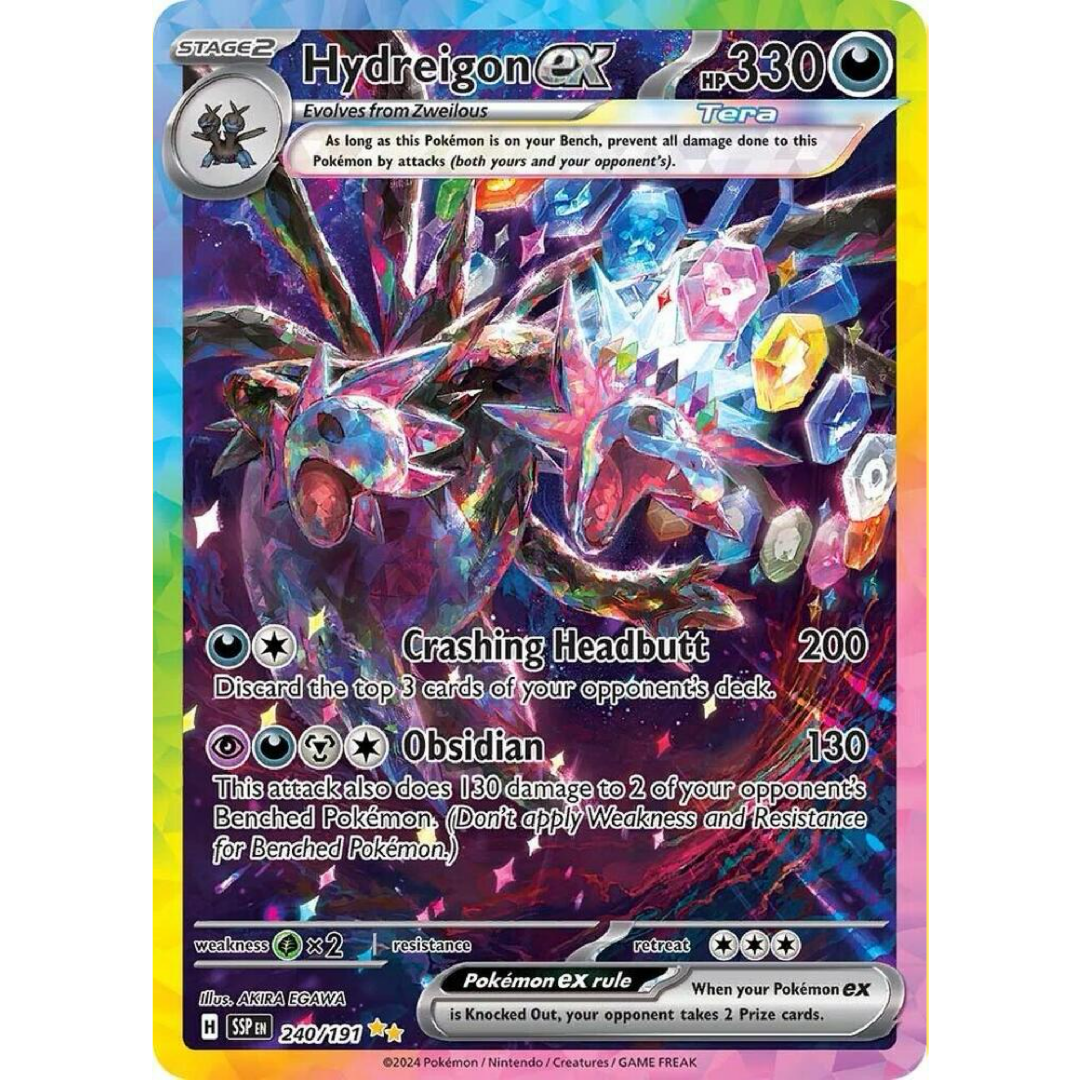 Hydreigon ex - 240/191 - SV08: Surging Sparks Single Card