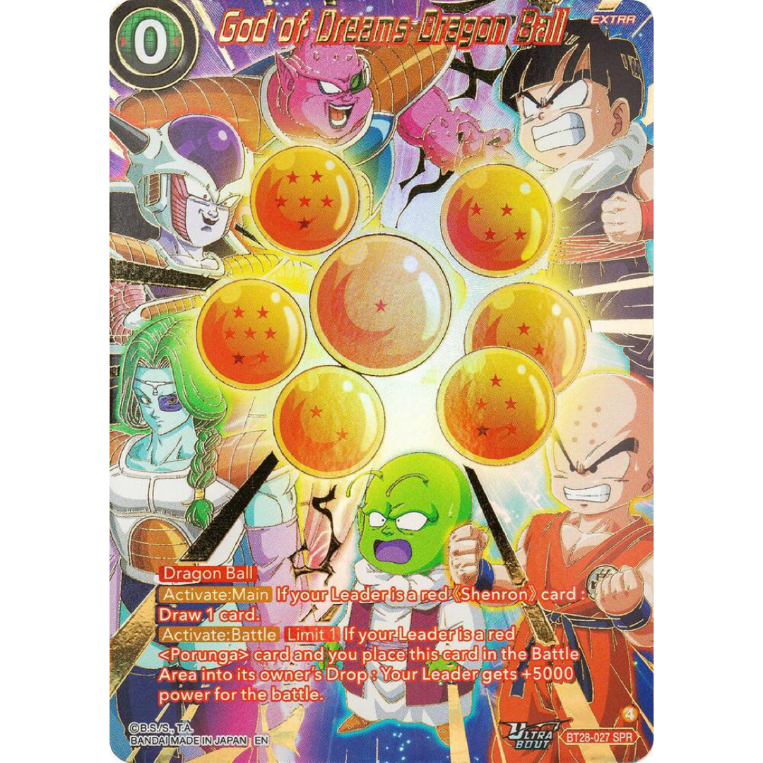 God of Dreams Dragon Ball (SPR) - Prismatic Clash (BT28) Single Card