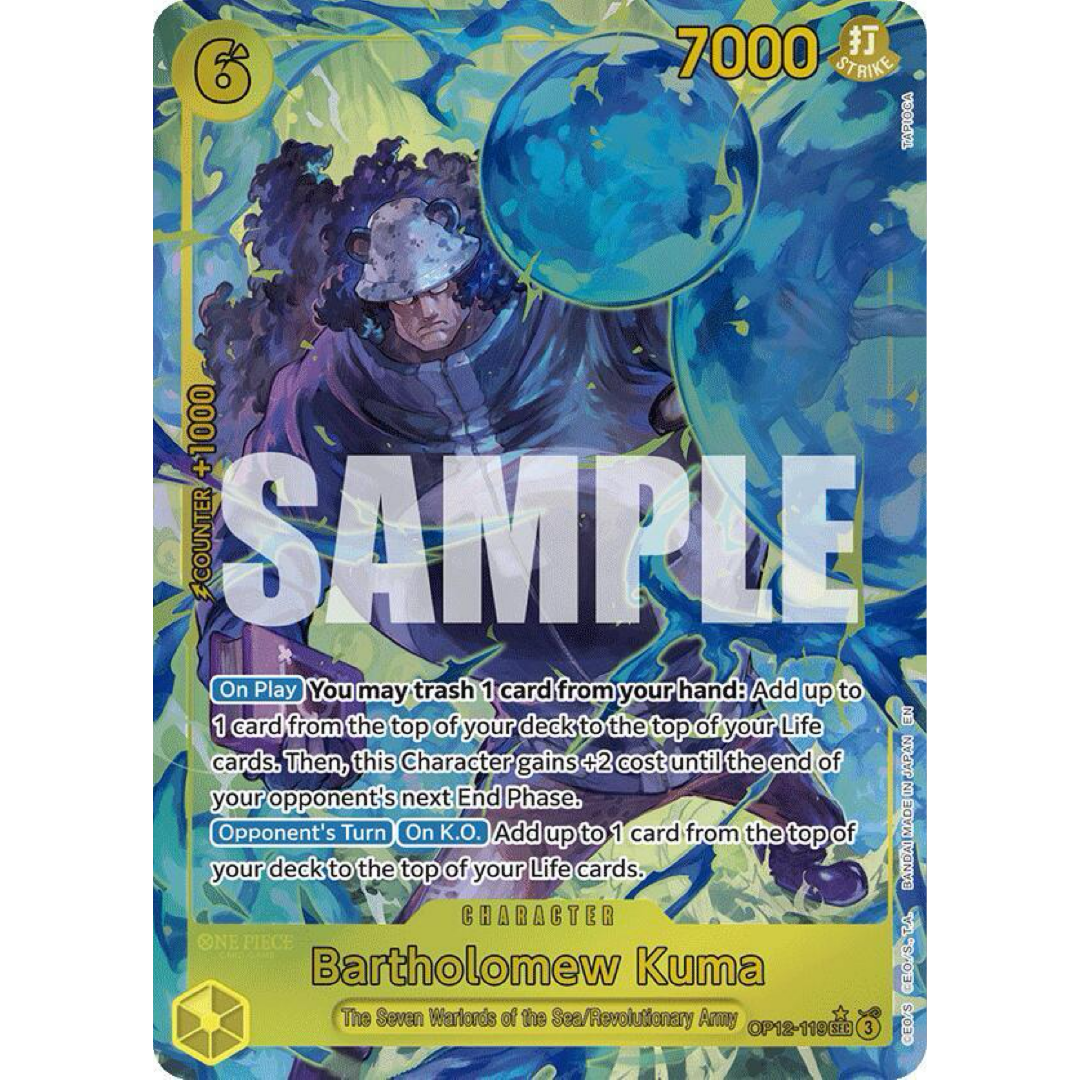Bartholomew Kuma (Alternate Art) - Legacy of the Master Single Card
