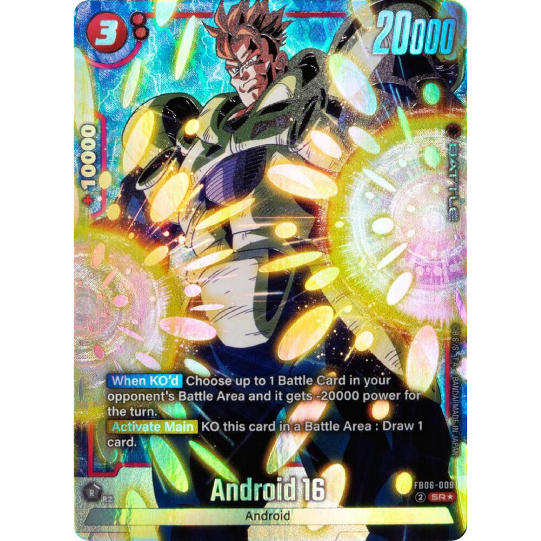 Android 16 - FB06-009 (Alternate Art) - Rivals Clash Single Card