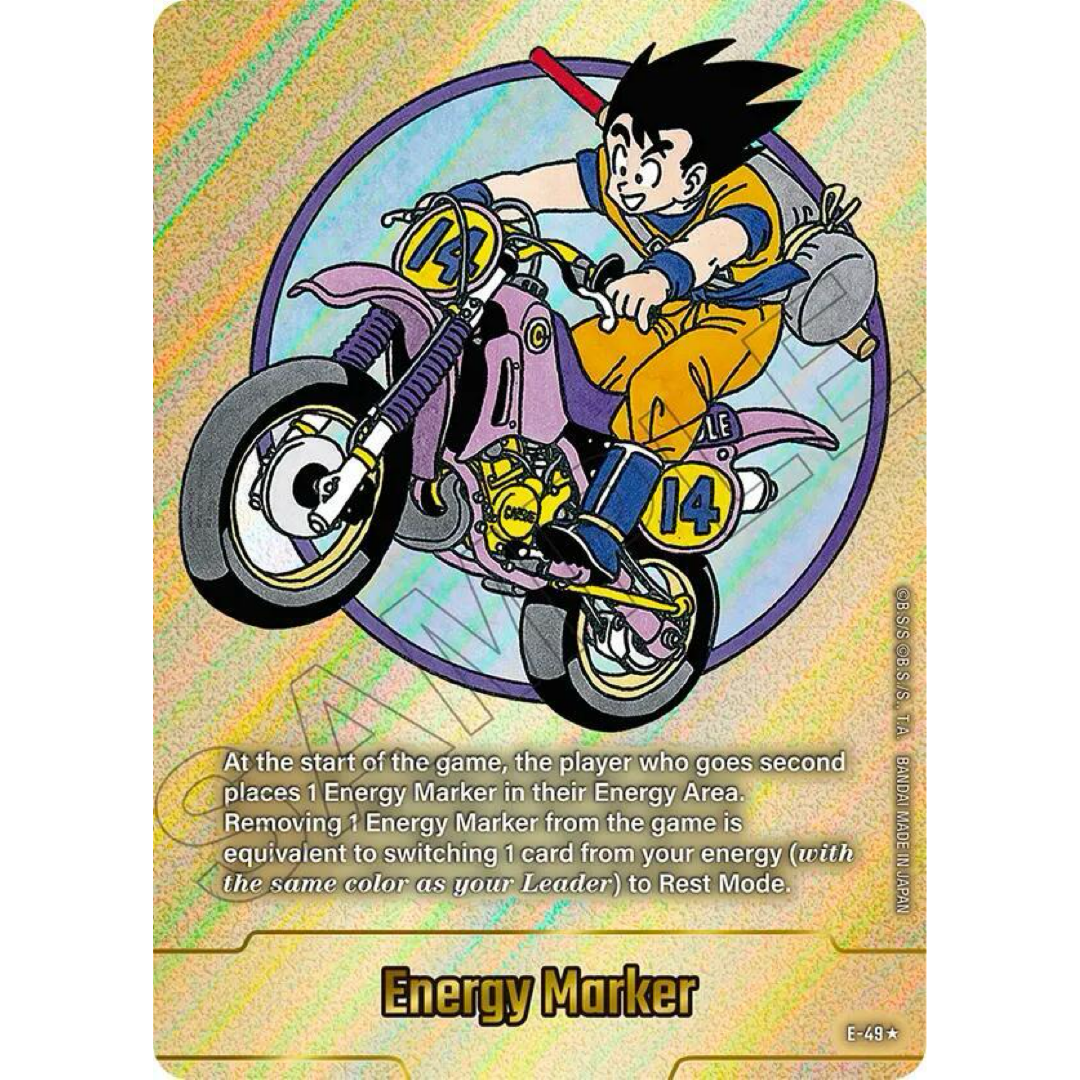 Energy Marker (E-49) (Gold) - Fusion World Energy Markers Single Card