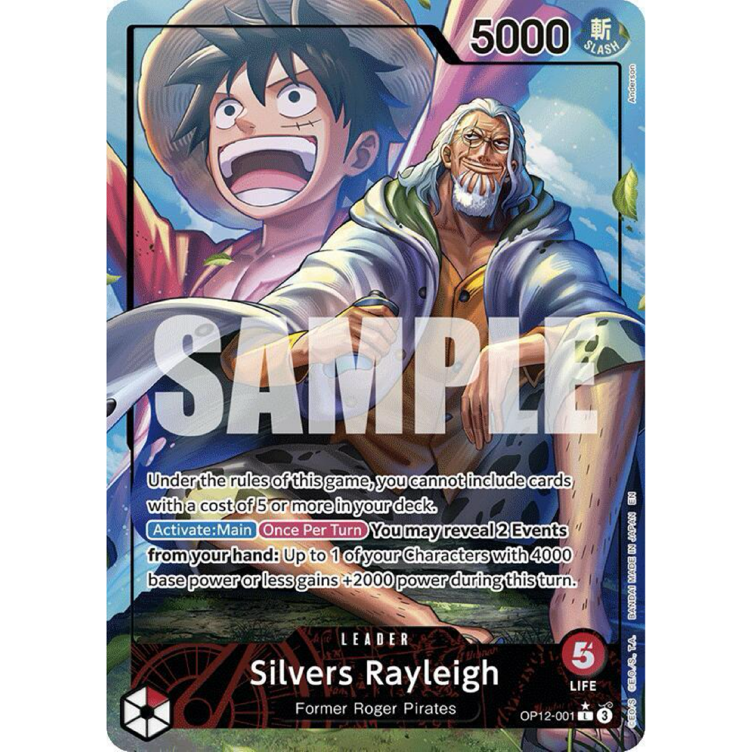 Silvers Rayleigh (Alternate Art) - Legacy of the Master Single Card