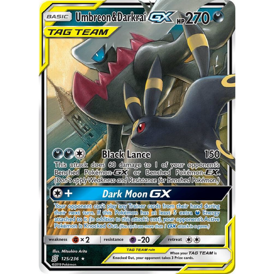 Umbreon & Darkrai GX - SM - Unified Minds (SM11)