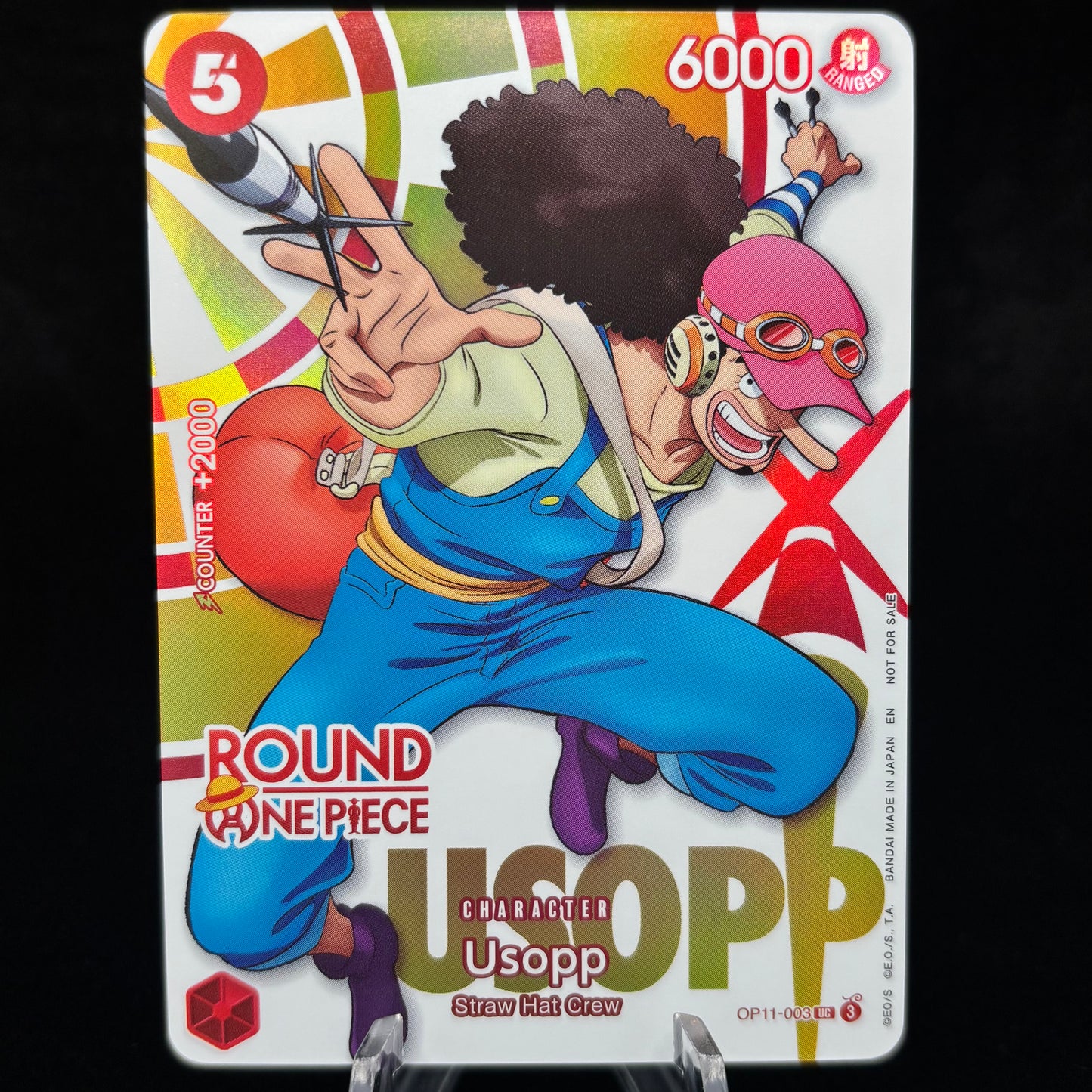 Usopp (Round 1 PR) Single Card