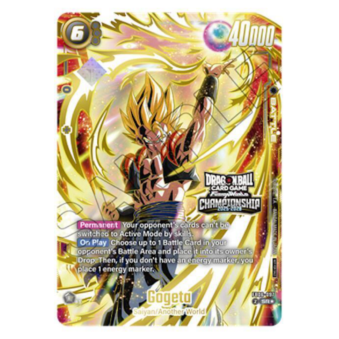 Gogeta (Championship 2025-2026) - Tournament and Championship Promos Single Card