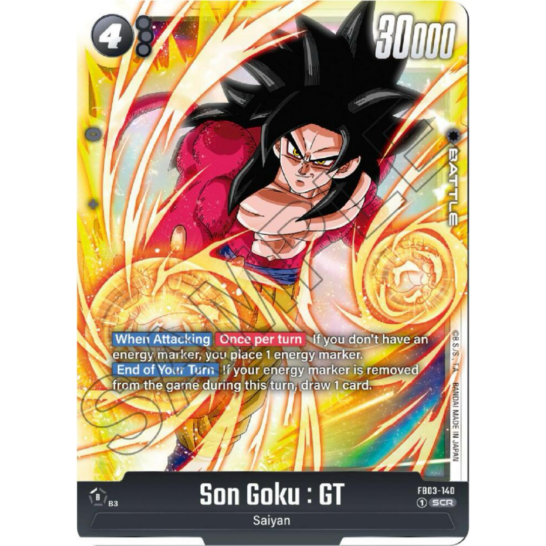 Son Goku : GT - FB03-140 - Raging Roar (FB03) Single Card
