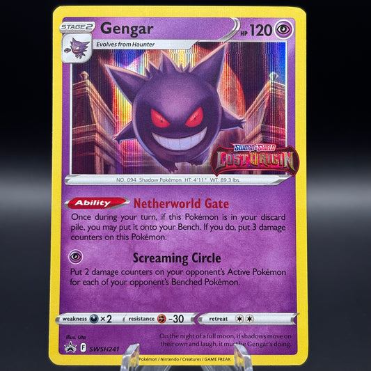 Gengar - SWSH241 (Prerelease) Single Card *Light Play*