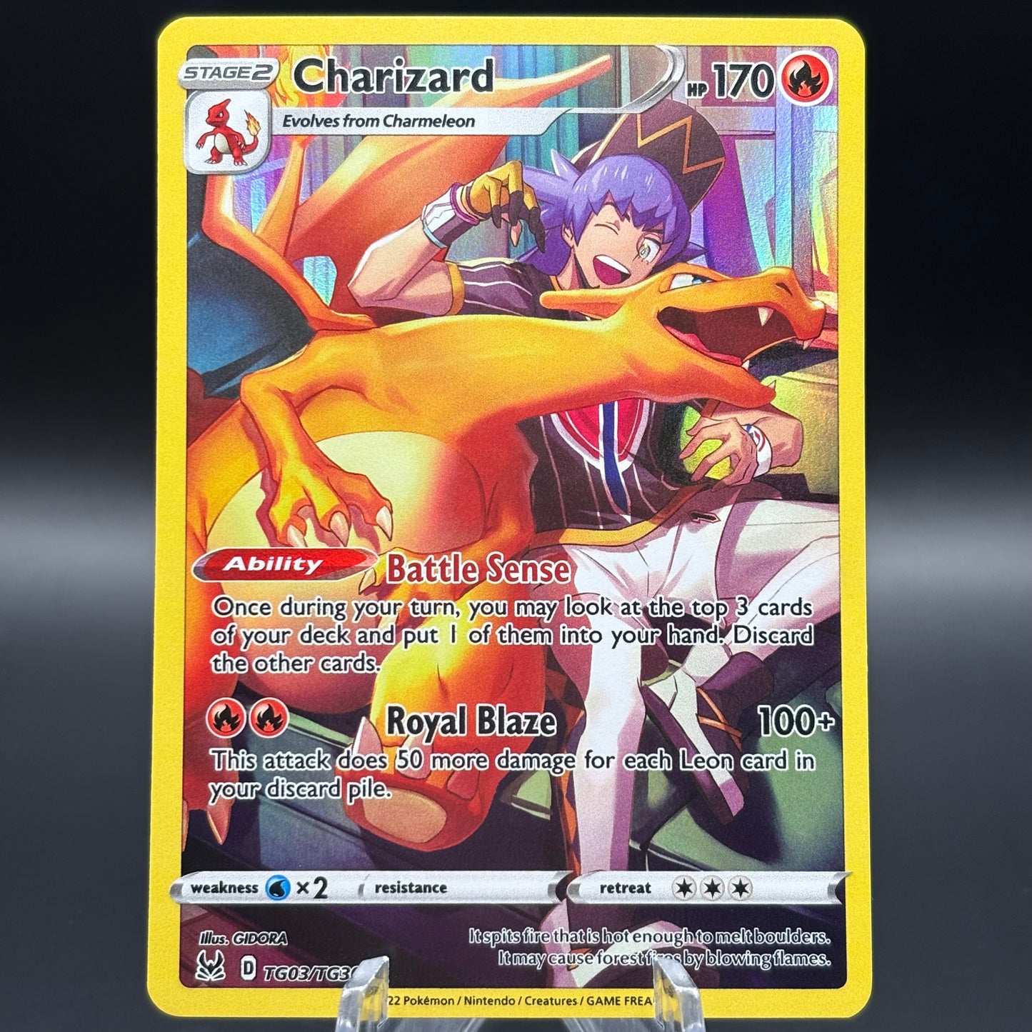Charizard - TG03/TG30 - SWSH11 Single Card
