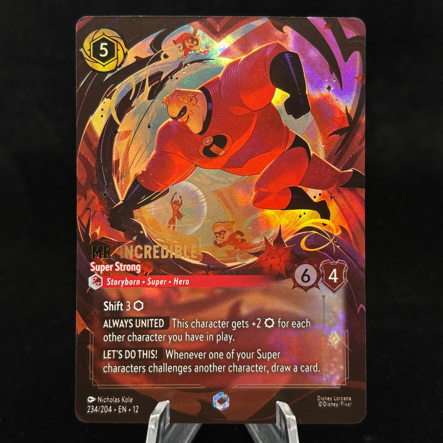 Mr. Incredible - Super Strong (Enchanted) - Wilds Unknown Single Card