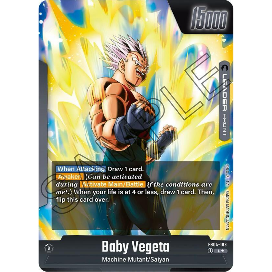 Baby Vegeta // Super Baby 2 (Alternate Art) - Ultra Limit (FB04) Single Card
