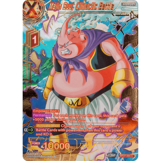 Majin Buu, Climactic Battle (Gold-Stamped) - History of Z (BT27)