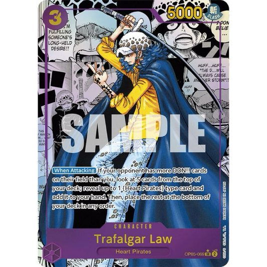 Trafalgar Law (069) (Alternate Art) (Manga) - PRB01