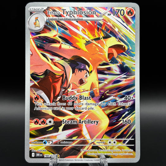 Ethan's Typhlosion - 190/182 Single Card