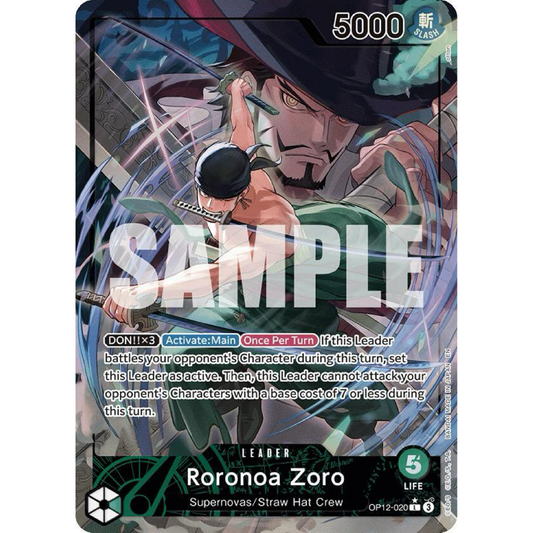 Roronoa Zoro (020) (Alternate Art) - Legacy of the Master (OP12)