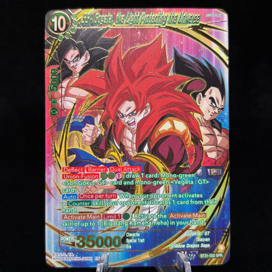 SS4 Gogeta, the Light Protecting the Universe (SPR) - Impact Beyond Dimensions Single Card