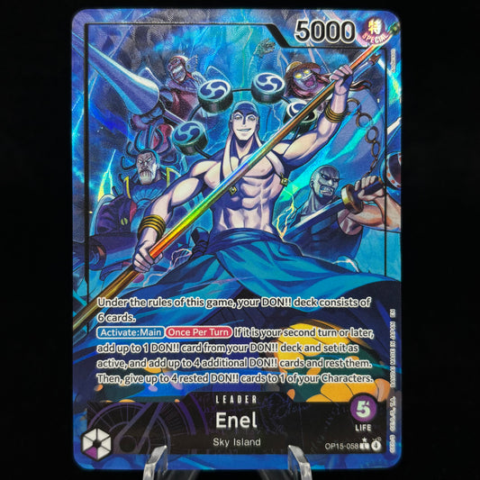 Enel (OP15-058) (Alternate Art) - Adventure on Kami's Island Single Card
