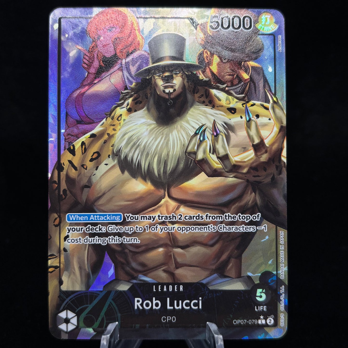 Rob Lucci (079) (Parallel) - 500 Years in the Future Single Card