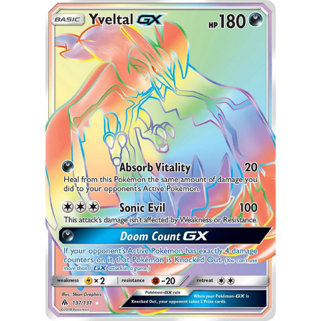 Yveltal GX (Secret) - SM - Forbidden Light (SM06)