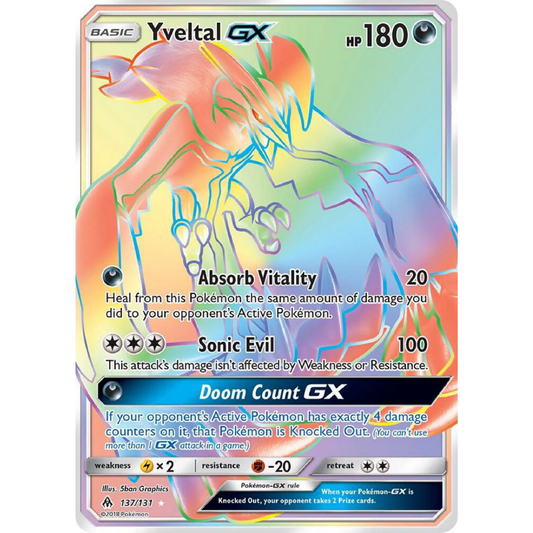 Yveltal GX (Secret) - SM - Forbidden Light (SM06)