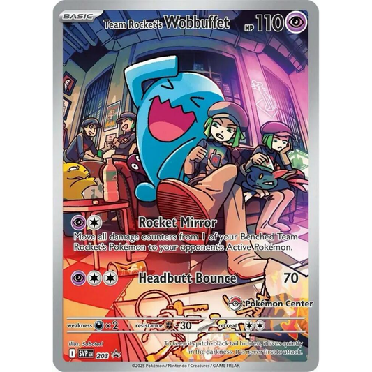 Team Rocket's Wobbuffet (Pokemon Center Exclusive) - (SVP)