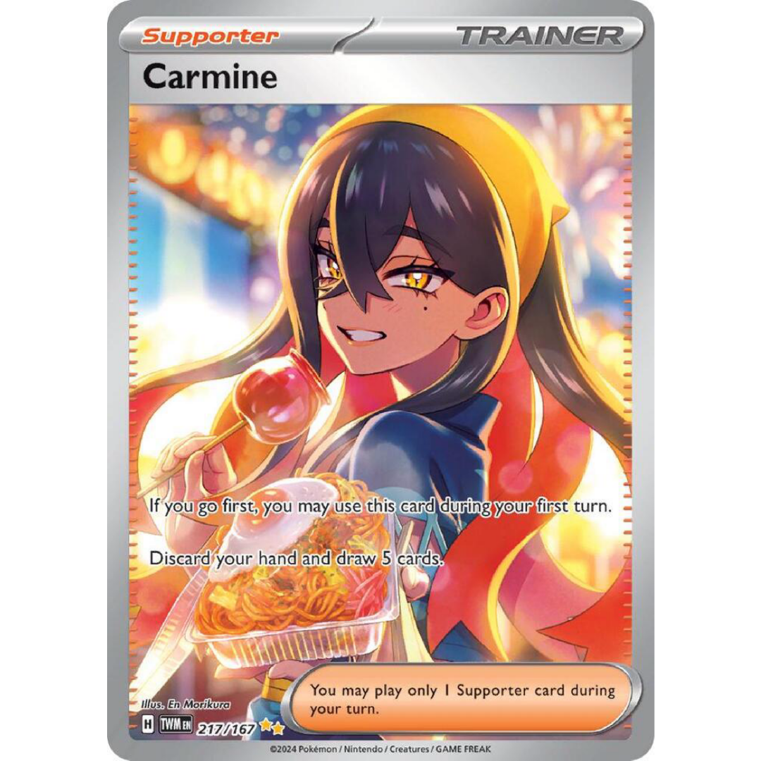 Carmine - 217/167 - SV06: Twilight Masquerade (TWM) Single Card