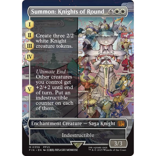 Summon: Knights of Round (Borderless) - FINAL FANTASY (FIN)