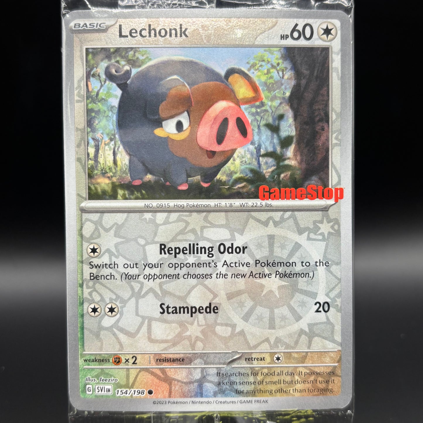 Lechonk - 154/198 (GameStop Promo) - Miscellaneous Cards & Products *Sealed Pr* Single Card