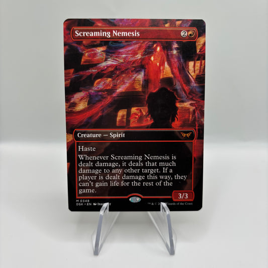 Screaming Nemesis (Borderless) - Duskmourn: House of Horror Single Card