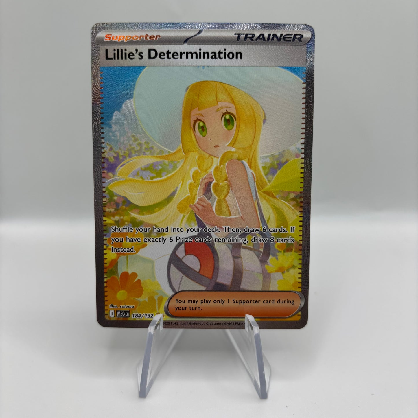 Lillie's Determination - 184/132 - ME01: Mega Evolution Single Card