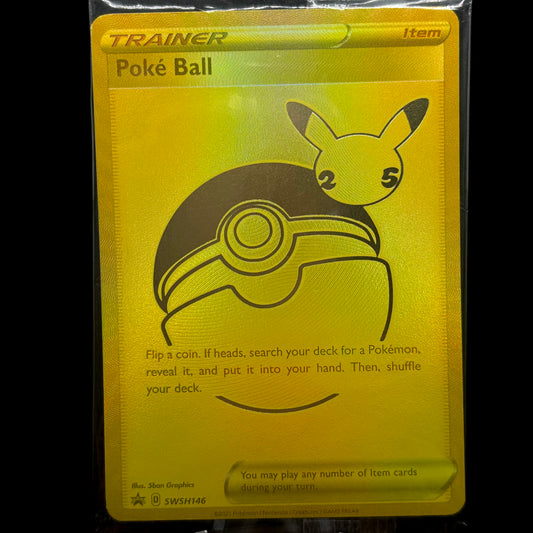Poke Ball - SWSH146 - SWSH: Sword & Shield *Sealed* Single Card