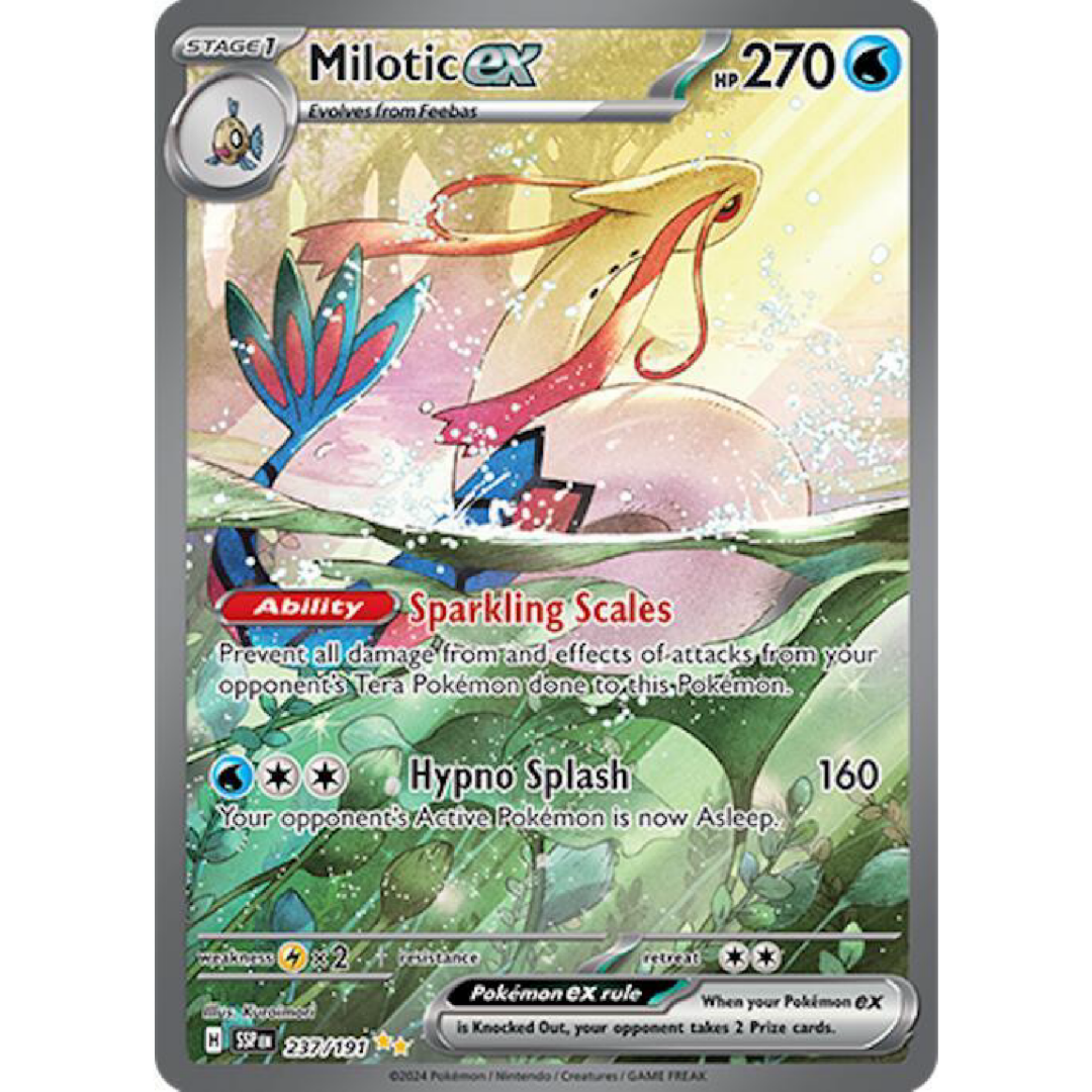 Milotic ex - 237/191 - SV08: Surging Sparks Single Card