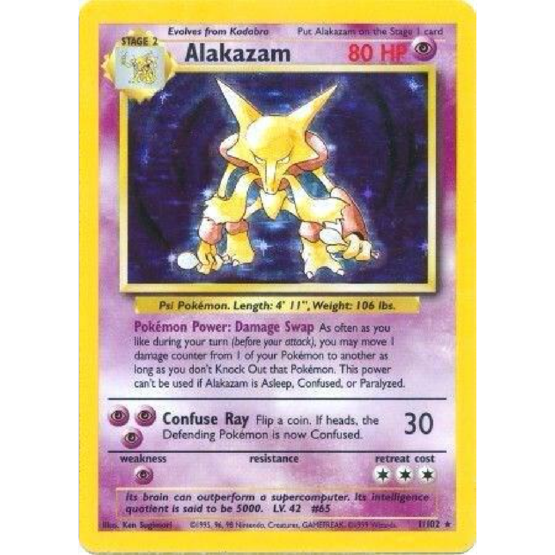 Alakazam - Base Set