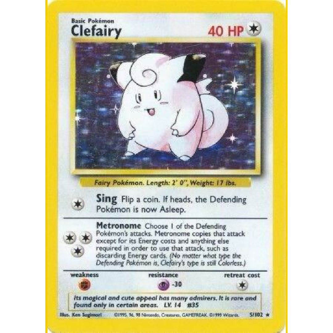 Clefairy - Base Set