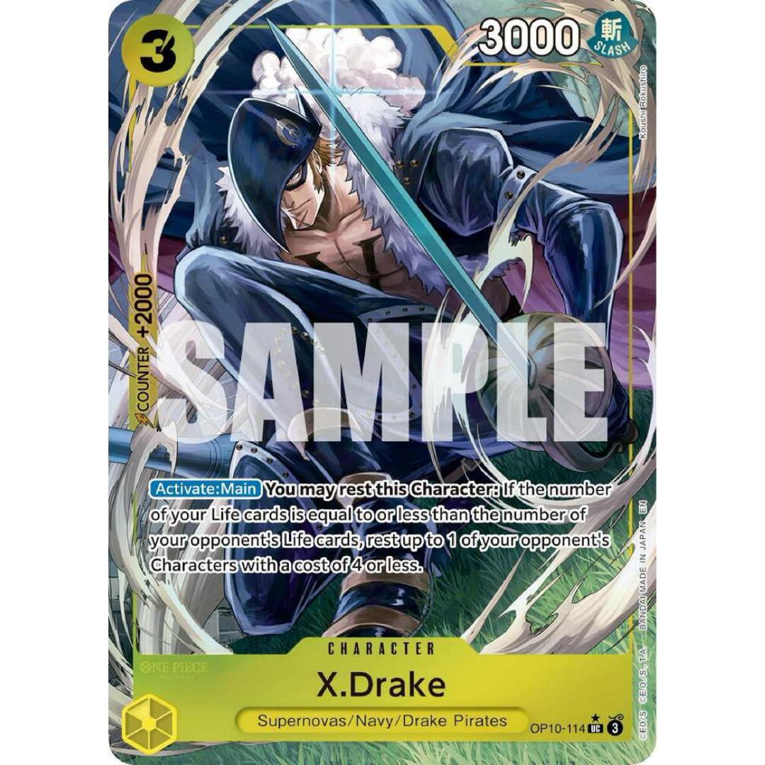 X.Drake (Alternate Art) - Premium Booster -The Best- Vol. 2
