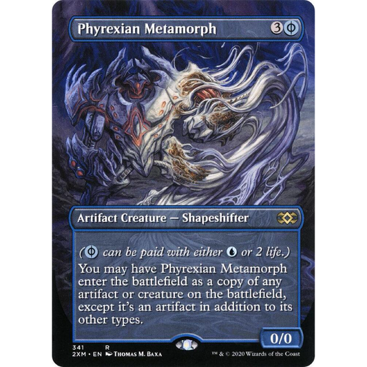 Phyrexian Metamorph (Borderless) - Double Masters (2XM)
