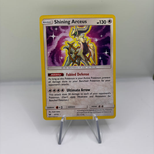 Shining Arceus - Shining Legends Single Card
