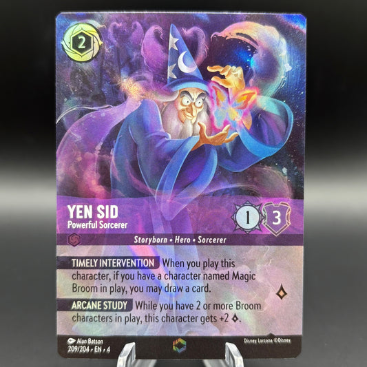 Yen Sid - Powerful Sorcerer (Enchanted) - Ursula's Return Single Card