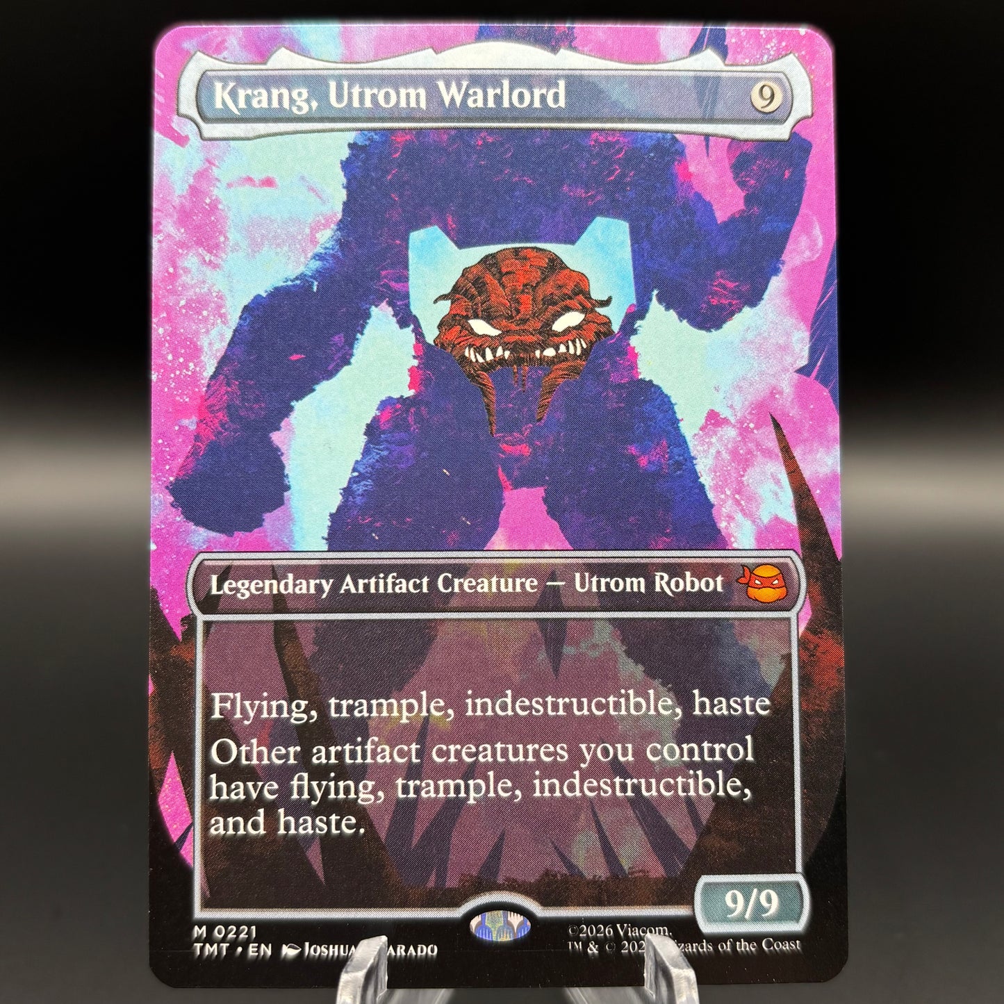 Krang, Utrom Warlord (Borderless) - Teenage Mutant Ninja Turtles Single Card