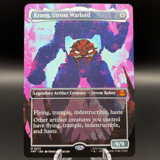Krang, Utrom Warlord (Borderless) - Teenage Mutant Ninja Turtles Single Card