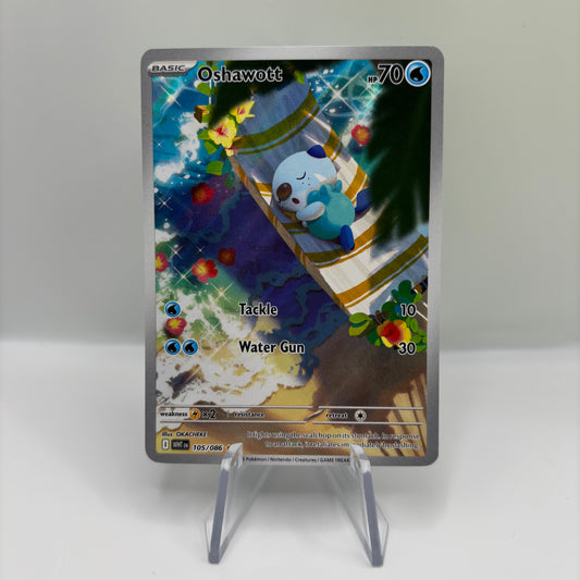 Oshawott - 105/086 - SV: White Flare Single Card