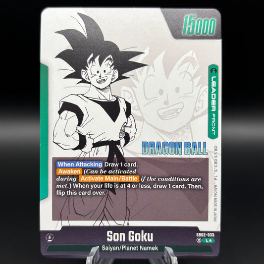 Son Goku - SB02-033 (Gold) - Manga Booster 02 Single Card