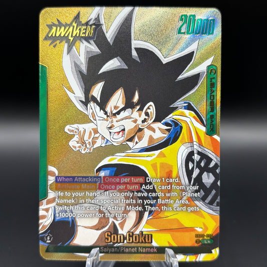 Son Goku - SB02-033 (Gold) - Manga Booster 02 Single Card